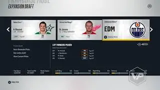 NHL 18 Franchise Mode - NHL Expansion Draft (Part 2)