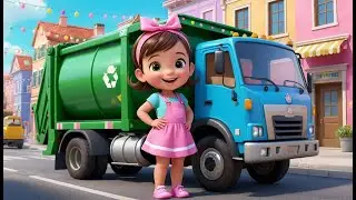 Garbage Truck New Year Clean | Fun Nursery Rhyme for Kids | Baby Learning Song