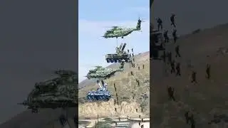 How military jump down from fighting Jet #jet #figthing #warzone #war #trending #real #shortsfeed