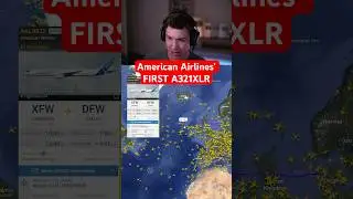 ПЕРВЫЙ A321XLR компании American Airlines