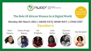 Thank You - 2021 International women's day speakers @aweef