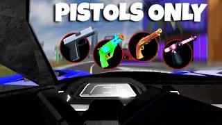 ROBLOX JAILBREAK FIRST-PERSON CHALLENGE (20K BOUNTY WITH PISTOLS ONLY)
