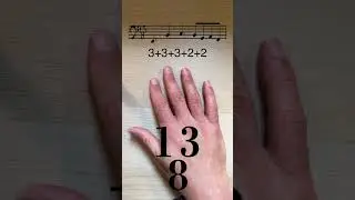 Odd meter visual exercise! #bass