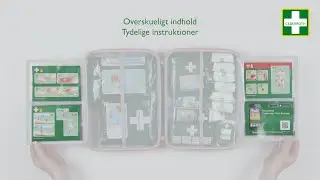 F&oslash;rstehj&aelig;lp ved forbr&aelig;ndingsskader med Cederroth First Aid Burn Kit - Dansk