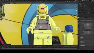Showing LDraw and Stud.io textured parts in Blender