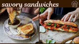 Sandwiches (French Dip Sandwich & Meatball Sub)