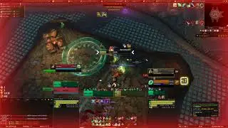 World Of Warcraft - Arena 2vs2 - MW monk 8.2 BfA - uh dk vs rdru + surv, 2000mmr, burst