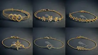 Latest gold and diamond bracelet designs with price| Light weight Bracelet designs #Indhus