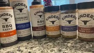 KINDERS Seasonings and Barbecue Sauce