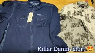 Killer New Arrival Denim Shirt | New Arrival Shirt collection Review 🤩🤩
