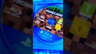 Распаковка Майнкрафт На PlayStation 4#shorts