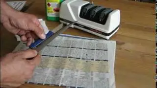 Mit dem Graef CC 120 Messerschleifen / Sch&auml;rfen und ein paar Tipps