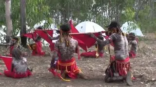 Red Flag Dancers at Garma Festival_2009