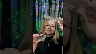 Reiki to cleanse crown chakra. Asmr quartz crystal healing #shorts