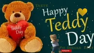 Happy Teddy Day Status 2023 | Happy Teddy Day WhatsApp status 2023 |  World Teddy Day Status 2023