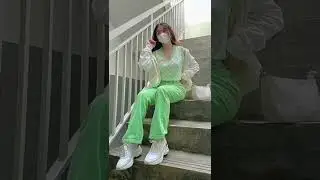 How to Style green pants💚IG: simaandgabi