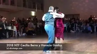 2018 NTF Tango Argentino: Cecila Berra y Horacio Godoy - best Milonga ever