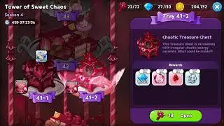 Tower of sweet chaos opening up treasure chests cookie run kingdom