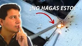 ✅ Soldar Acero Galvanizado de Tubo Delgado ¿Amperaje? ¿Polaridad? ¿Tipo de Electrodo?