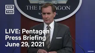 Pentagon Press Secretary Briefs Reporters | LIVE
