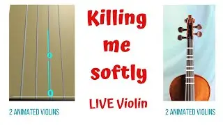 KILLING ME SOFTLY 🎻 LIVE Violin Cover | FUGEES, Charles Fox | Animated Violins |  ViolinTutorial