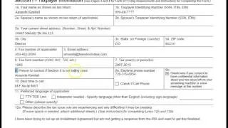 How To Complete Form 911 Request for Taxpayer Advocate Service Assistance