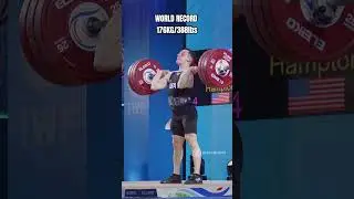 JUNIOR + SENIOR WORLD RECORD by Hampton Morris