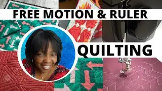 Machine Quilting Classes, Free Motion And Ruler Quilting