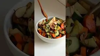 Tamari Almond Apple Salad | Fresh Vegan & Gluten-Free Recipe