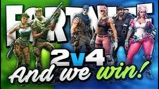 2 VS 4 sur Fortnite RECHARGE