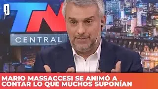 Mario Massaccesi se animó a contar lo que muchos suponían: 