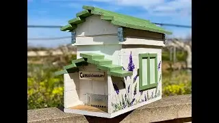 How to build a BEEHIVE from Scratch using pallet 🐝  Beehive diy for osservation
