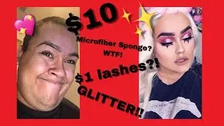 Affordable Valentines Glitter Cut Crease Tutorial ft. Juno & Co. | Bettie Rocket