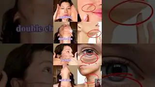 😍 Jawline और Double Chin हटाने की बेस्ट Face Exercise#shorts #doublechin #smilelines #jawline #yoga