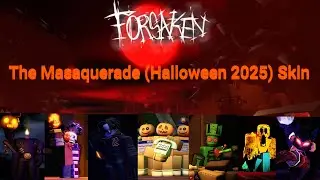 Forsaken: all The Masquerade (Halloween 2025) skin gameplay (three kings day special video)