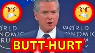 Gavin Newsom Loses TEMPTER at DAVOS Over Bessent Remarks.....