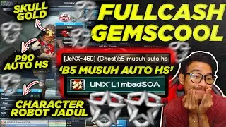 P90 AUTO HEADSHOT PAKE CHEAT MAHAL!! FULLCASH GEMSCOOL MENYALA🔥🔥  // Point Blank Zepetto Indonesia