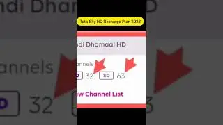Tata Sky HD Recharge Plan 2023 #tataplay