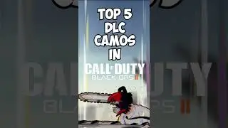 ТОП-5 КАМУФЛЯЖЕЙ DLC В BO2! | Call of Duty Short