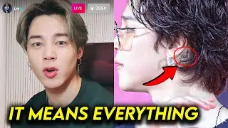 BTS Jimin Finally Reveals The Hidden Meaning of His New Tattoo!