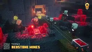 Minecraft Dungeons P2 Getting The Runes |Redstone Mines| Gameplay Playthrough W/@WarriorJK9
