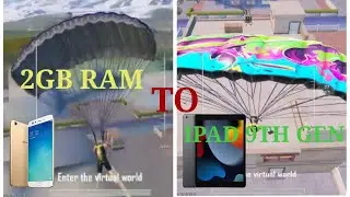 🥺2GB RAM TO IPAD 9TH GENERATION⚡️| My Journey From Low End Device To Ipad 9th Gen🔥| Bgmi Montage