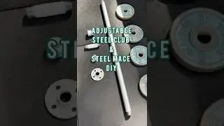 DIY Steel Mace & Club | The Ultimate Home Workout Weapons