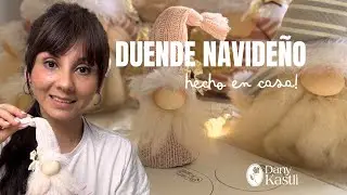 🎅✨ Primer VIVO Navideño | Gnomo fácil con cartón 🎄 #DIYNavidad #Manualidades #DecoraciónNavideña
