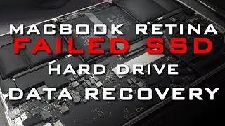 Как восстановить данные с MacBook Pro Retina SSD PCIe NVME
