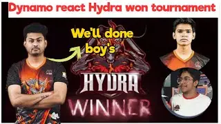 Hydra Dynamo react on hydra won tdm tournament 🏆 hydra vs soul final match