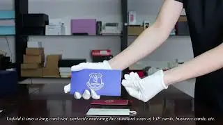 Sliding Card Case | Smooth Pull Tab & Premium Printing | Business Card Packaging