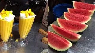 Fruit Ninja of India | Mind Blowing Fruit Cutting Skills | Indian Street Food