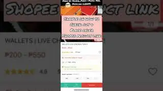 How to Check Out & Place Order from Shopee Product Link