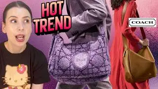 BYE BYE Tiny Bag 👋 HELLO LONG SLOUCHY BAG 🔥 Hot Luxury Messenger Bags of the Week 🔥 Dior, Coach, LV